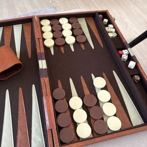 Vintage Backgammon Set